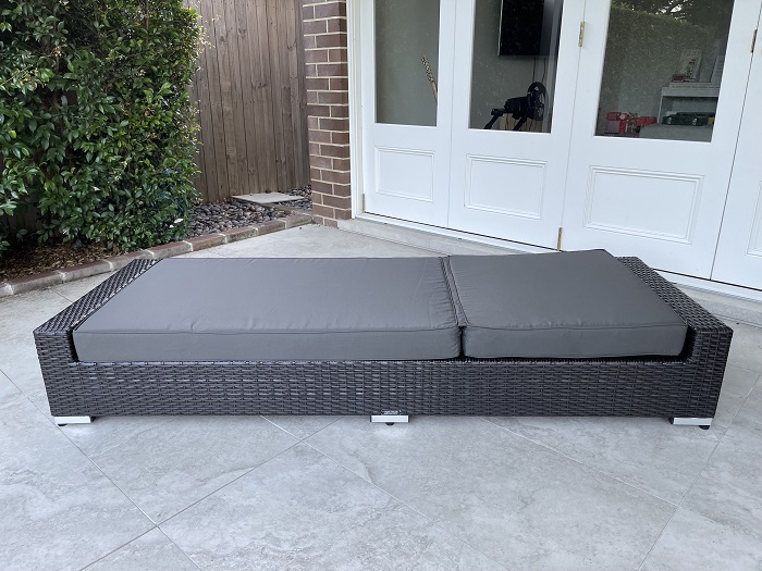 Royale Outdoor Wicker Sun Loungers - Image 5