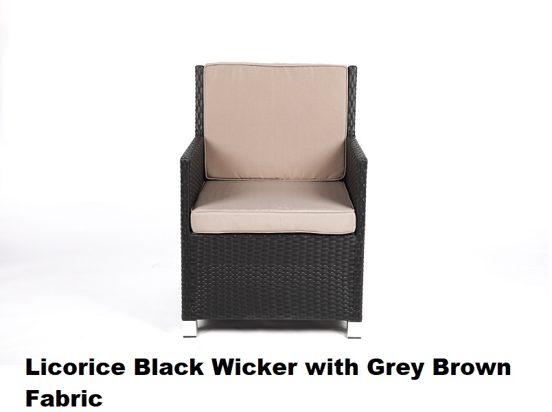 Royale Outdoor Wicker Dining Chairs - Image 10