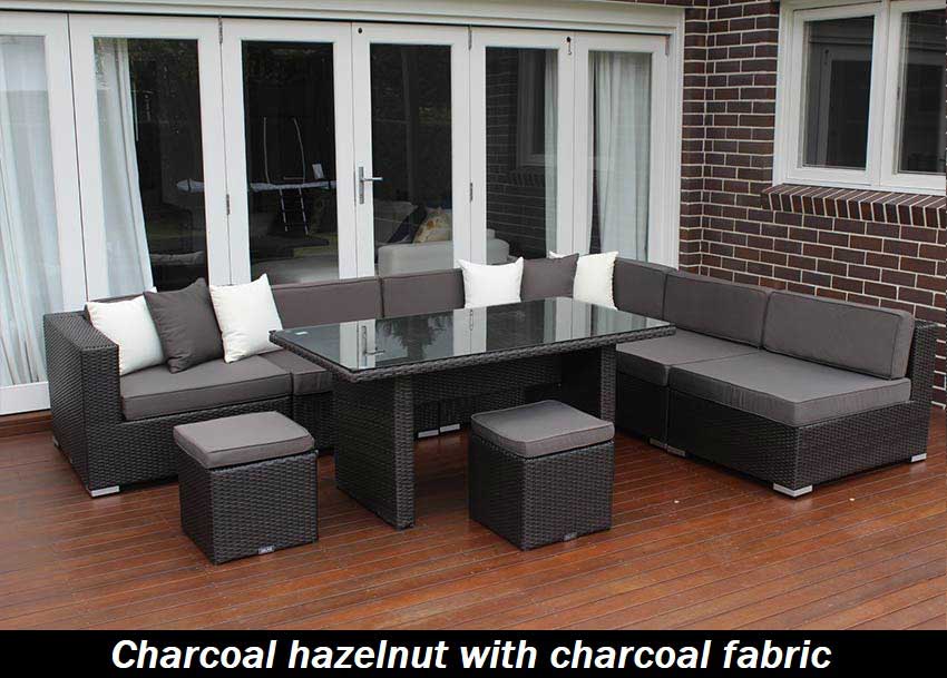 Seven Ways Modular Wicker Diner Lounge - Image 3