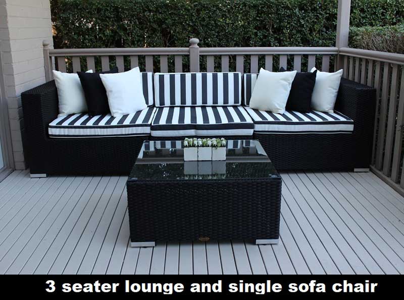 Five Ways Modular Wicker Lounge Set - Image 8