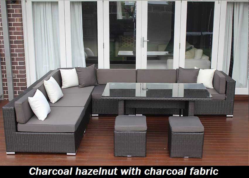 Seven Ways Modular Wicker Diner Lounge - Image 4