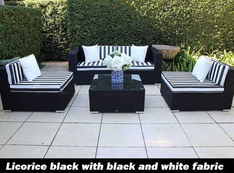 Five Ways Modular Wicker Lounge Set - Image 13