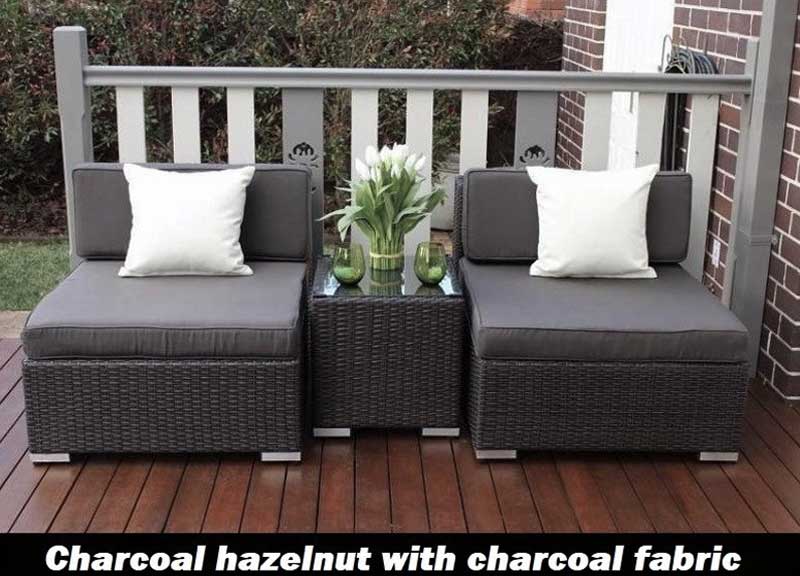 Gartemobe Wicker Patio Furniture Setting