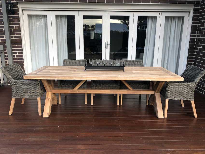 Norwich Acacia Outdoor Wood Dining Table