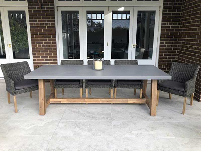 Veltis 9pc Dining With Ponte Chairs - Image 4