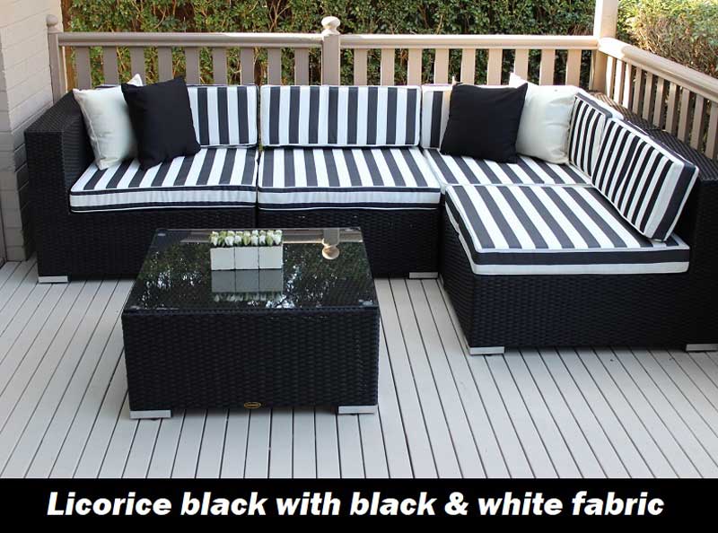 Five Ways Modular Wicker Lounge Set - Image 3