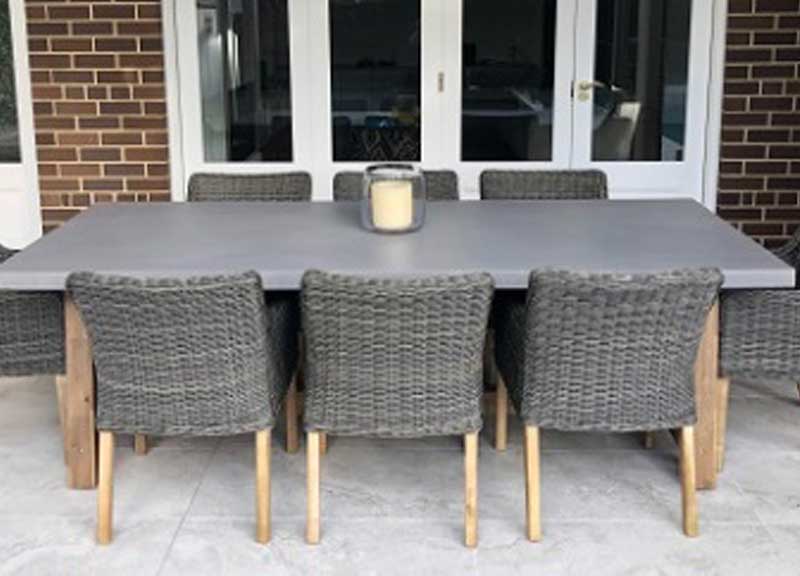 Veltis 9pc Dining With Ponte Chairs