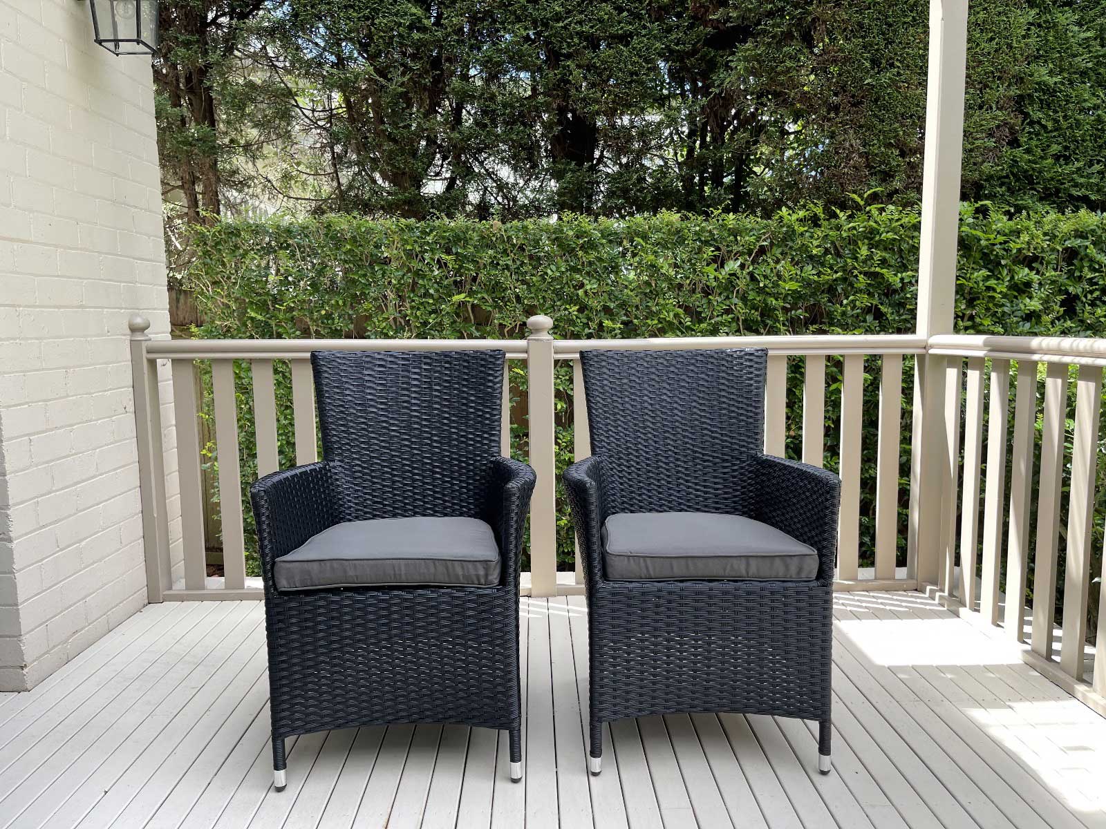 Gartemoebe Outdoor Dining Chair - Licorice Black